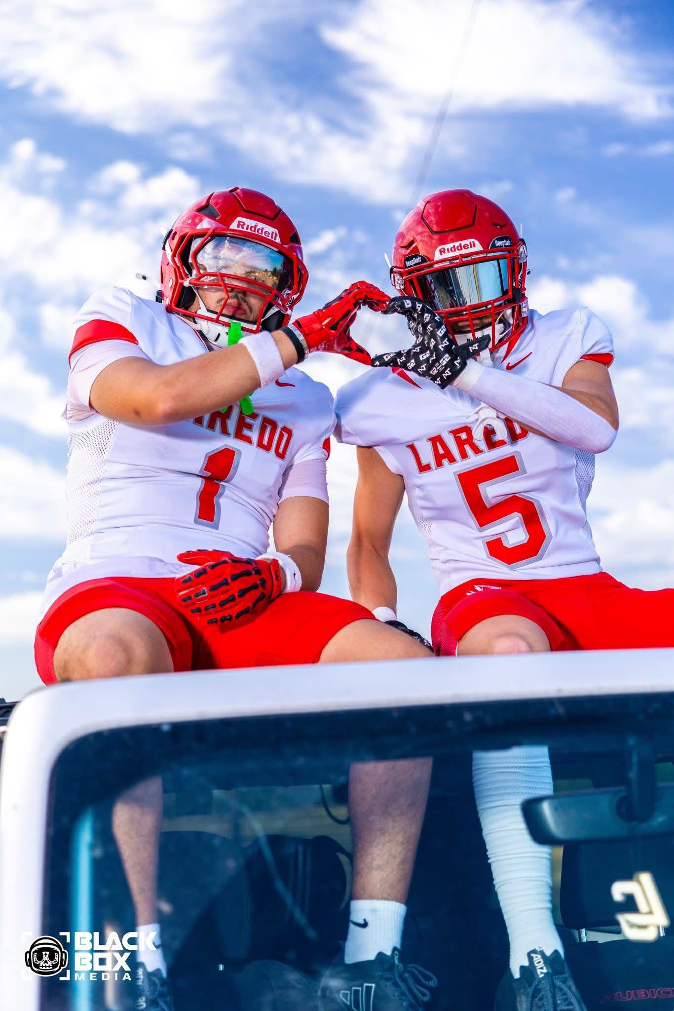 Two Martin Tigers football players